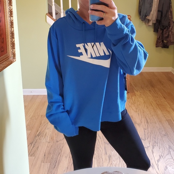 Nike Tops - Royal Blue Nike Hoodie Sweatshirt